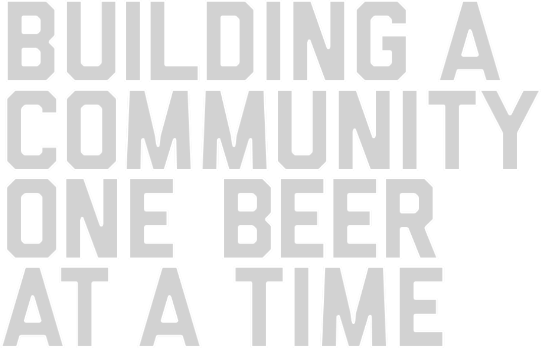 Building a community one beer at a time